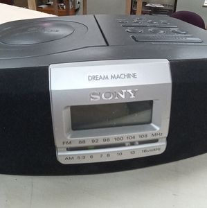 Vintage Sony dream machine /CD alarm clock